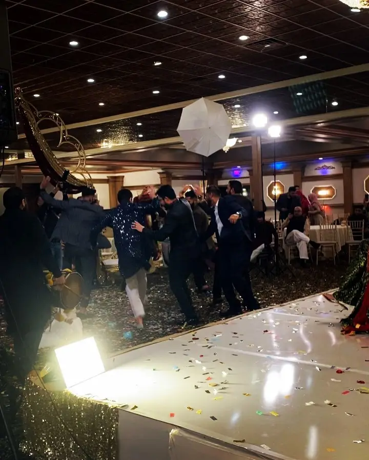 Guests on the dance floor